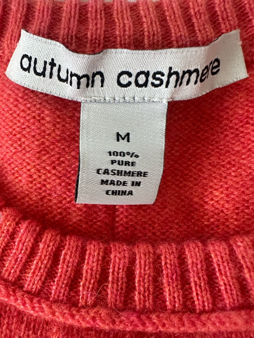 Autumn Cashmere Crewneck Pullover Cashmere Sweater - Picture 7 of 7